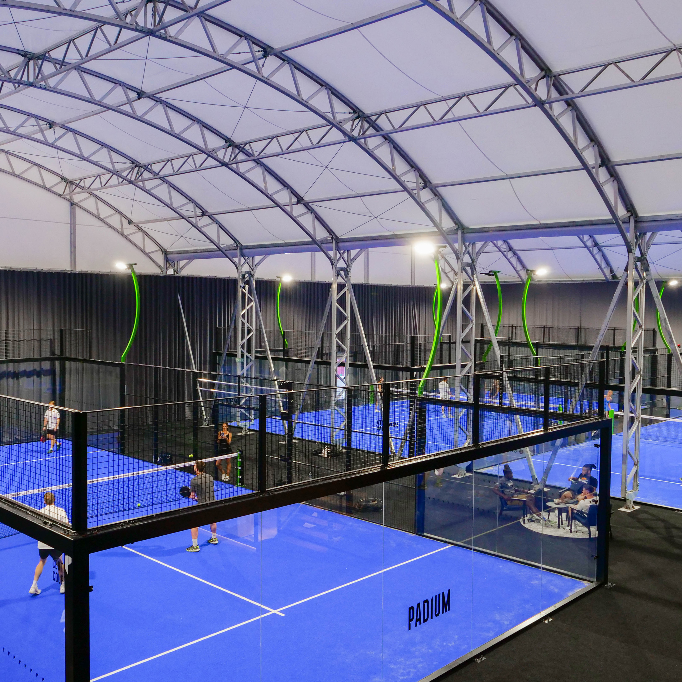 Padel Tennis at Padium - Canary Wharf