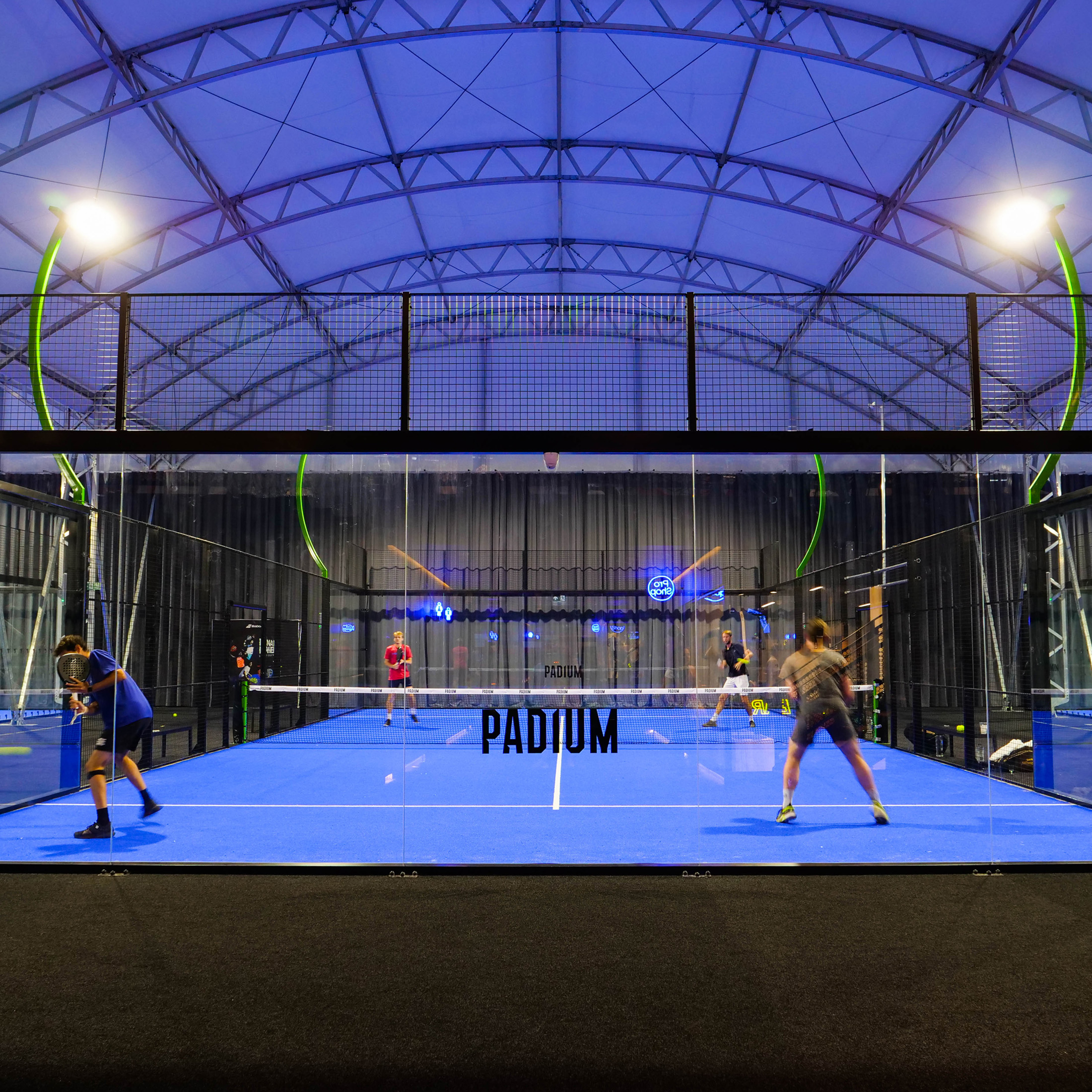 Padel Tennis at Padium - Canary Wharf